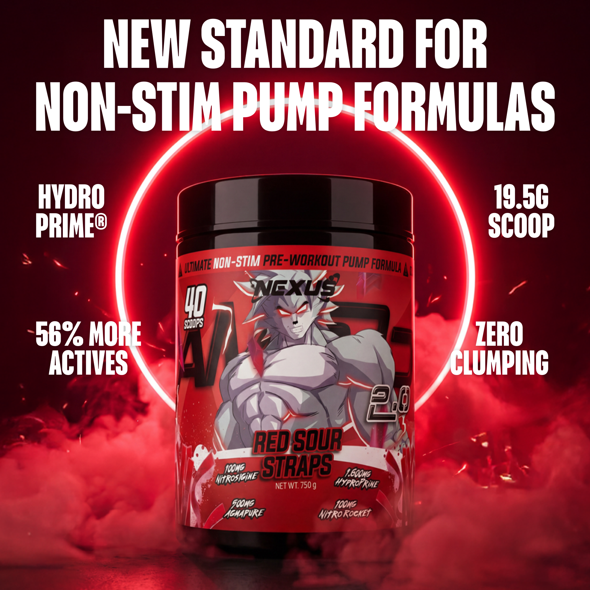 AMP3D 2.0 Non-Stim Pre-Workout