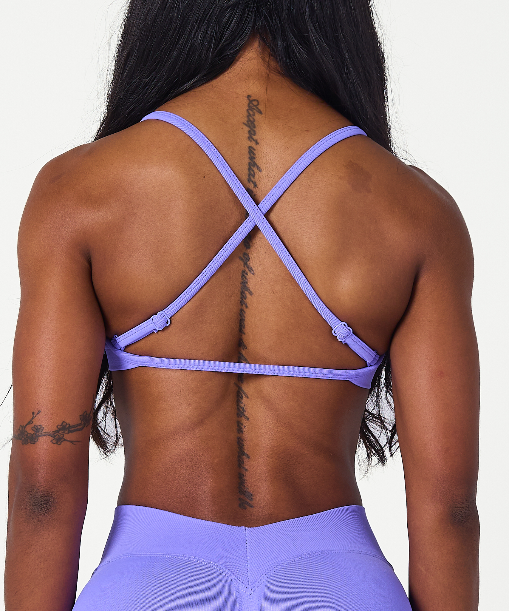 Core Sculpt Crop - Violet
